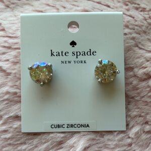 Kate Spade ♠️ Rise & Shine Iridescent Cubic Zirconia Earrings